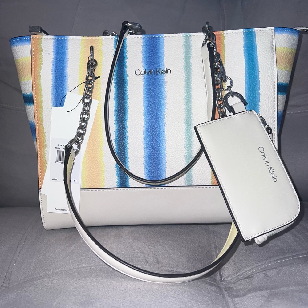 Calvin Klein Brand New Tote Bag with Coin Purse